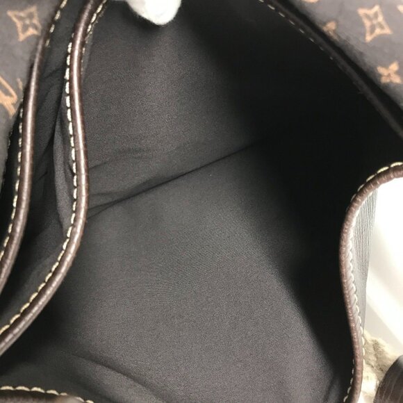 LOUIS VUITTON Brown Monogram Canvas Shoulder Bag - Picture 15 of 16